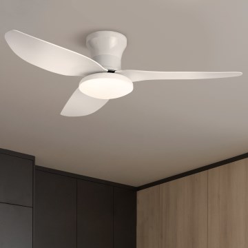 Brilagi - LED dimmelhető mennyezeti ventilátor LED/30W/230V 3000-6500K fehér + távirányító