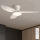 Brilagi - LED dimmelhető mennyezeti ventilátor LED/30W/230V 3000-6500K fehér + távirányító