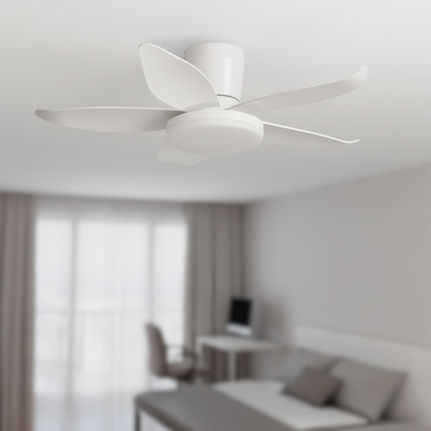 Brilagi - dimmelhető LED mennyezeti ventilátor LED/32W/230V Ø 95 cm fehér + távirányító