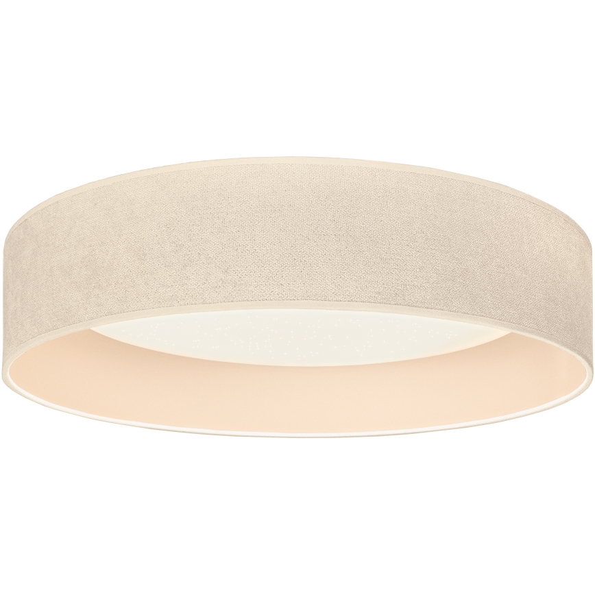 Brilagi - VELVET SMARTIX STARS dimmelhető LED mennyezeti lámpa 36 W, 230 V, 3000–6000 K, Ø 55 cm, krémszín, Wi‑Fi Tuya Beacon + távirányító
