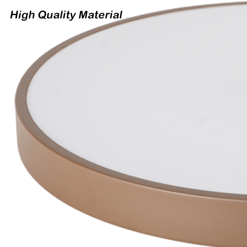 Brilagi - Fényerőszabályozható POOL SMART LED/128W/230V, átmérő 100 cm, Wi‑Fi Tuya + távirányító, barna