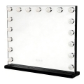 Brilagi - LED dimmelhető sminktükör HOLLYWOOD LED/15W/230V 3000/4000/6500K 60x50 cm fekete
