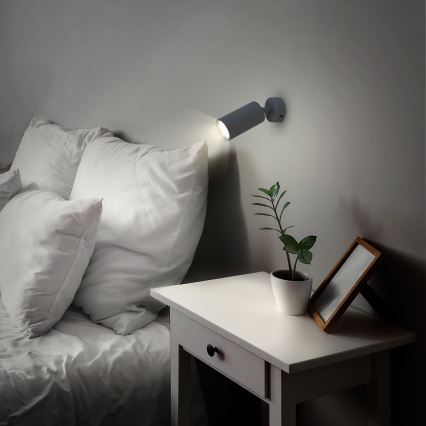 Brilagi - LED RGBW fényerőszabályozható spotlámpa SELE 1xGU10/4,8W/230V 3000K antracit + távirányító