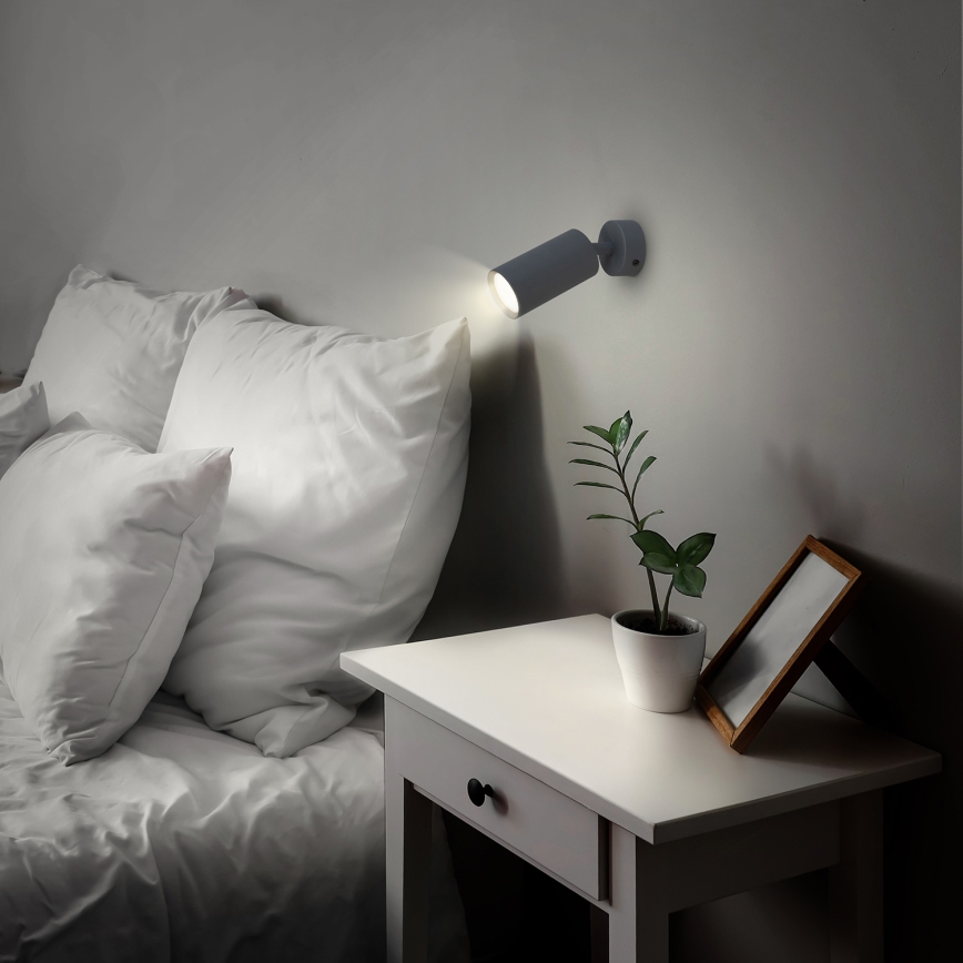 Brilagi - LED RGBW fényerőszabályozható spotlámpa SELE 1xGU10/4,8W/230V 3000K antracit + távirányító