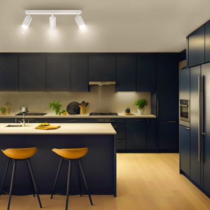 Brilagi - LED RGBW dimmelhető spotlámpa SELE 3x GU10/6W/230V 3000K fehér + távirányító