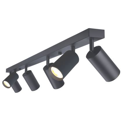 Brilagi - LED RGBW dimmelhető spotlámpa SELE 6xGU10/6,5W/230V 2700-6500K antracit