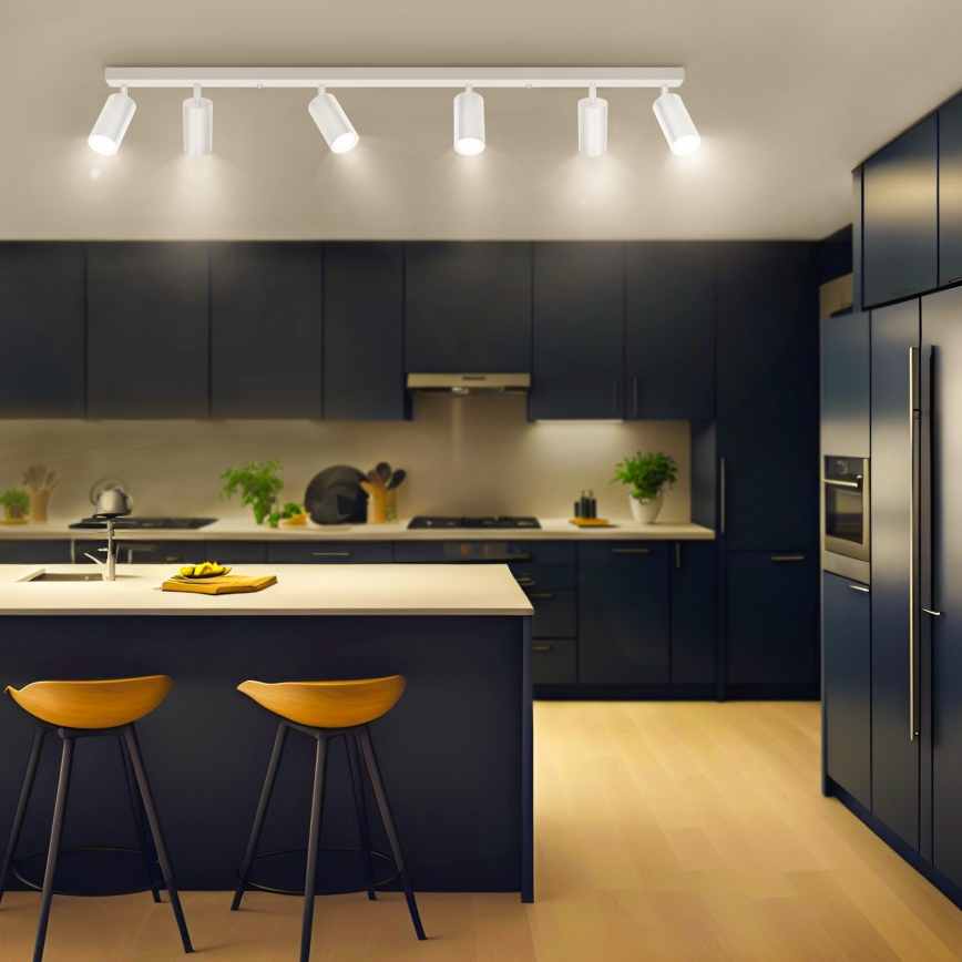 Brilagi - LED RGBW dimmelhető spotlámpa SELE 6xGU10/6,5W/230V 2700-6500K fehér