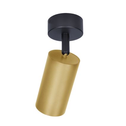 Brilagi - LED RGBW Dimmelhető spotlámpa SELE GOLDEN 1xGU10/4,8W/230V 3000K fekete/arany + távirányító