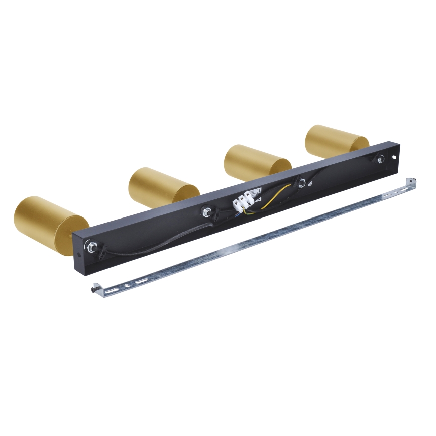 Brilagi - LED RGBW fényerőszabályozható spotlámpa SELE GOLDEN 4xGU10/6,5W/230V 2700-6500K fekete/arany