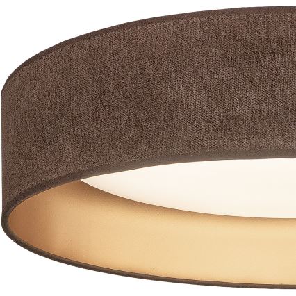 Brilagi - LED dimmelhető mennyezeti lámpatest VELVET SMARTIX LED/36W/230V 3000-6000K átm. 55 cm barna/arany Wi-Fi Tuya Beacon + távirányító