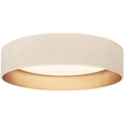 Brilagi - Fényerőszabályozható mennyezeti lámpa VELVET SMARTIX LED/36W/230V 3000-6000K átmérő 55 cm krémszínű/arany Wi-Fi Tuya Beacon + távirányító