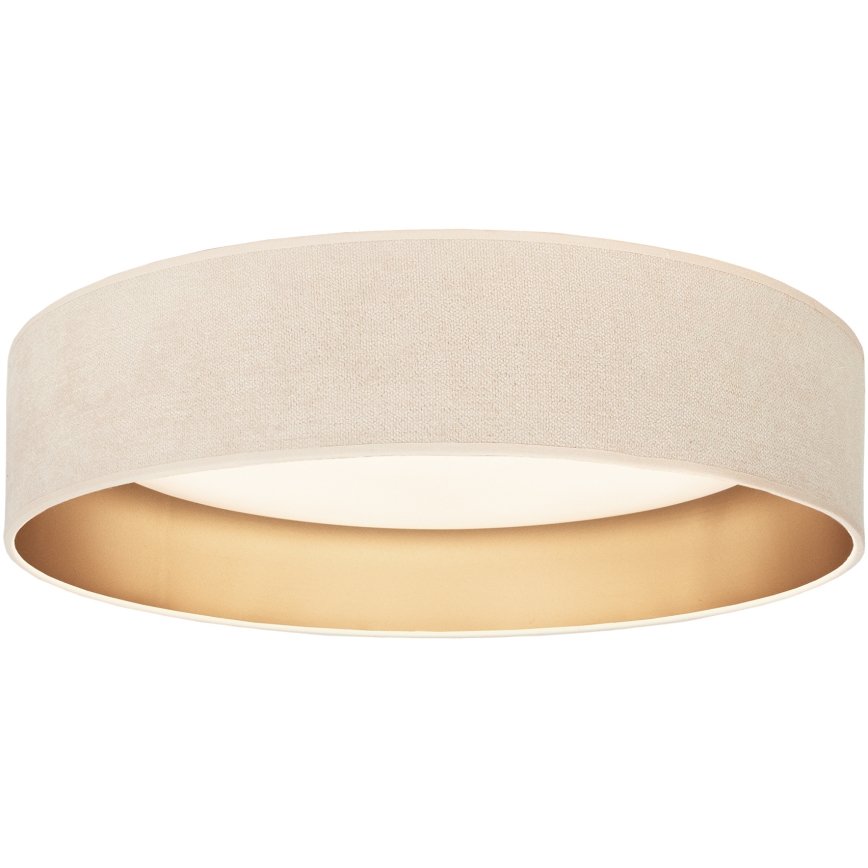 Brilagi - Fényerőszabályozható mennyezeti lámpa VELVET SMARTIX LED/36W/230V 3000-6000K átmérő 55 cm krémszínű/arany Wi-Fi Tuya Beacon + távirányító