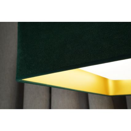 Brilagi - LED fényerőszabályozható mennyezeti lámpatest VELVET SQUARE SMART LED/36W/230V 60x60 cm 2700-6500K Wi-Fi Tuya + távirányító zöld