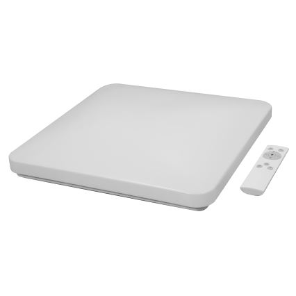 Brilagi - LED fényerőszabályozható mennyezeti lámpatest VELVET SQUARE SMART LED/36W/230V 60x60 cm 2700-6500K Wi-Fi Tuya + távirányító zöld