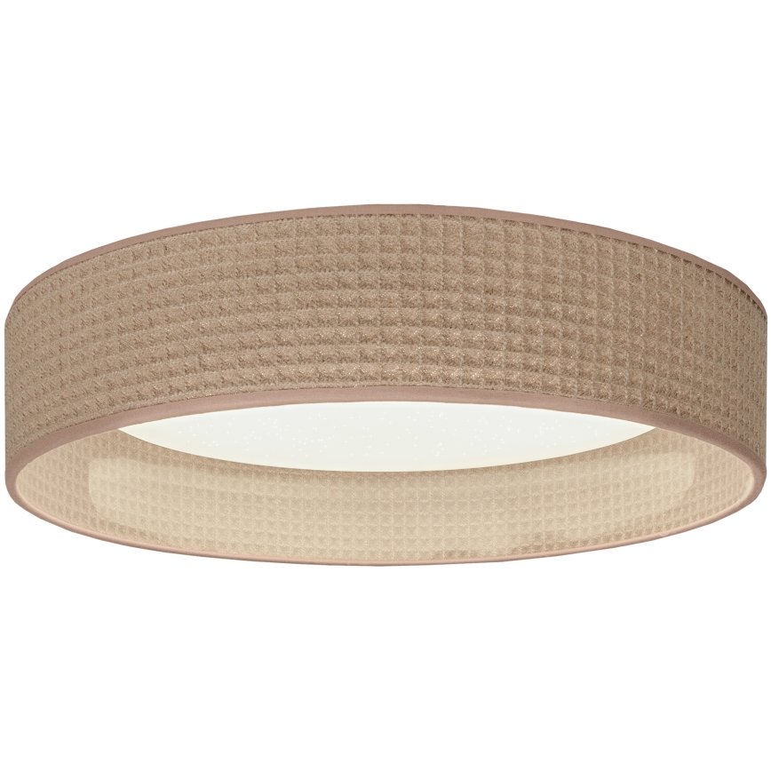 Brilagi - LED dimmelhető mennyezeti lámpatest VELVET SMARTIX STARS LED/36W/230V 3000-6000K átm. 55 cm bézs Wi-Fi Tuya Beacon + távvezérlő