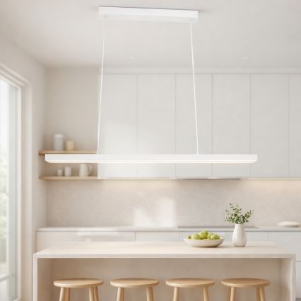 Brilagi - LED drótkábeles csillár PAXIS LED/30W/230V 120 cm fehér