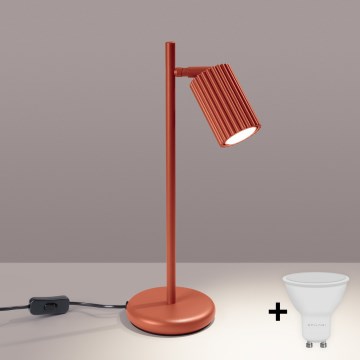 BRILAGI - LED-es asztali lámpa CRESTO 1xGU10/10W/230V narancssárga