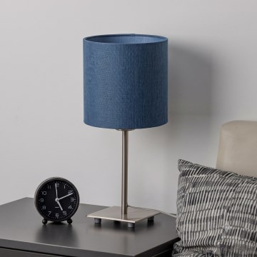 Brilagi - LED-es asztali lámpa NUBILA 1xE27/60W/230V sötétkék