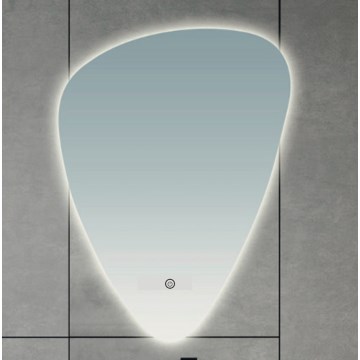 BRILAGI - LED-es fürdőszobai tükör GOCCIA LED/26W/230V 81x60 cm IP44 CRI 90 fényerőszabályozható + CCT