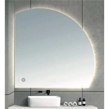 Brilagi - LED-es fürdőszobai tükör QUARTIERE LED/25W/230V 70x75 cm IP44 CRI 90 fényerőszabályozható + CCT