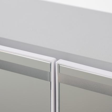 BRILAGI - LED-es fürdőszobai tükörszekrény világítással NOTO DOUBLE 60x70 cm