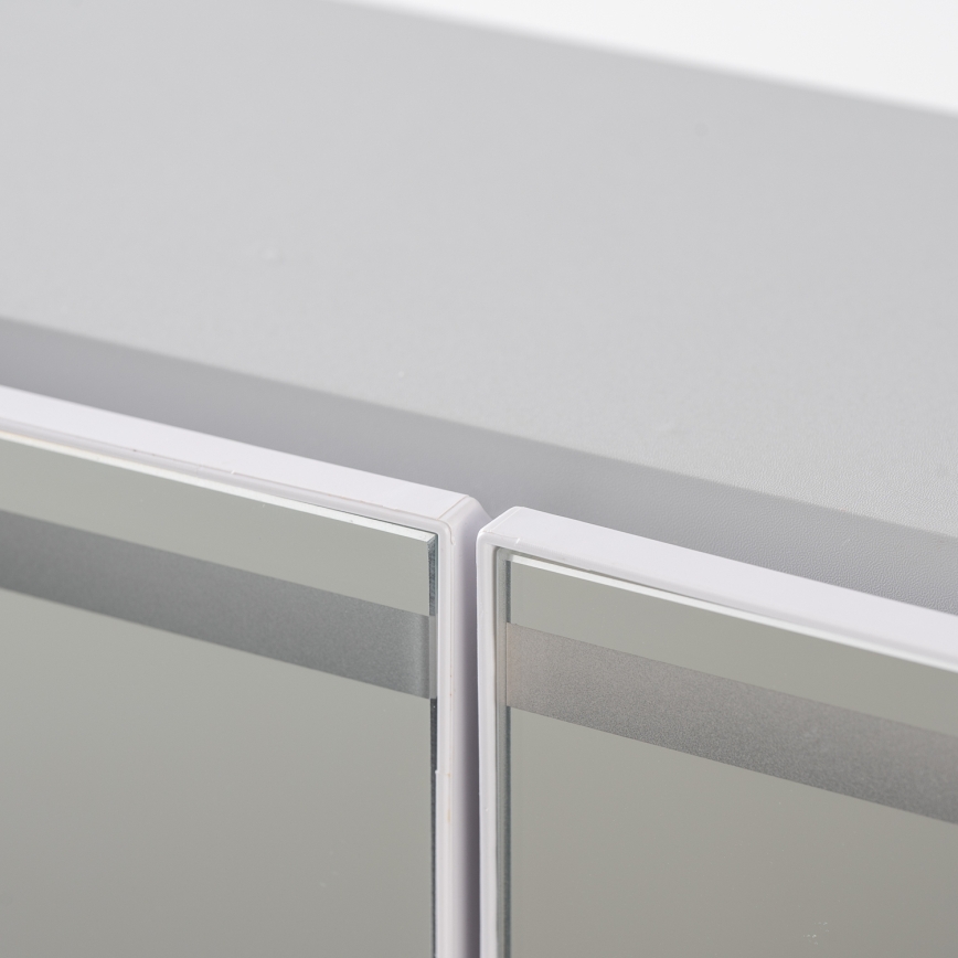 BRILAGI - LED-es fürdőszobai tükörszekrény világítással NOTO DOUBLE 60x70 cm