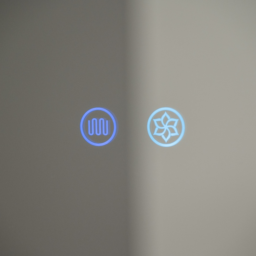 BRILAGI - LED-es tükörszekrény háttérvilágítással NOTO DOUBLE 78x65 cm