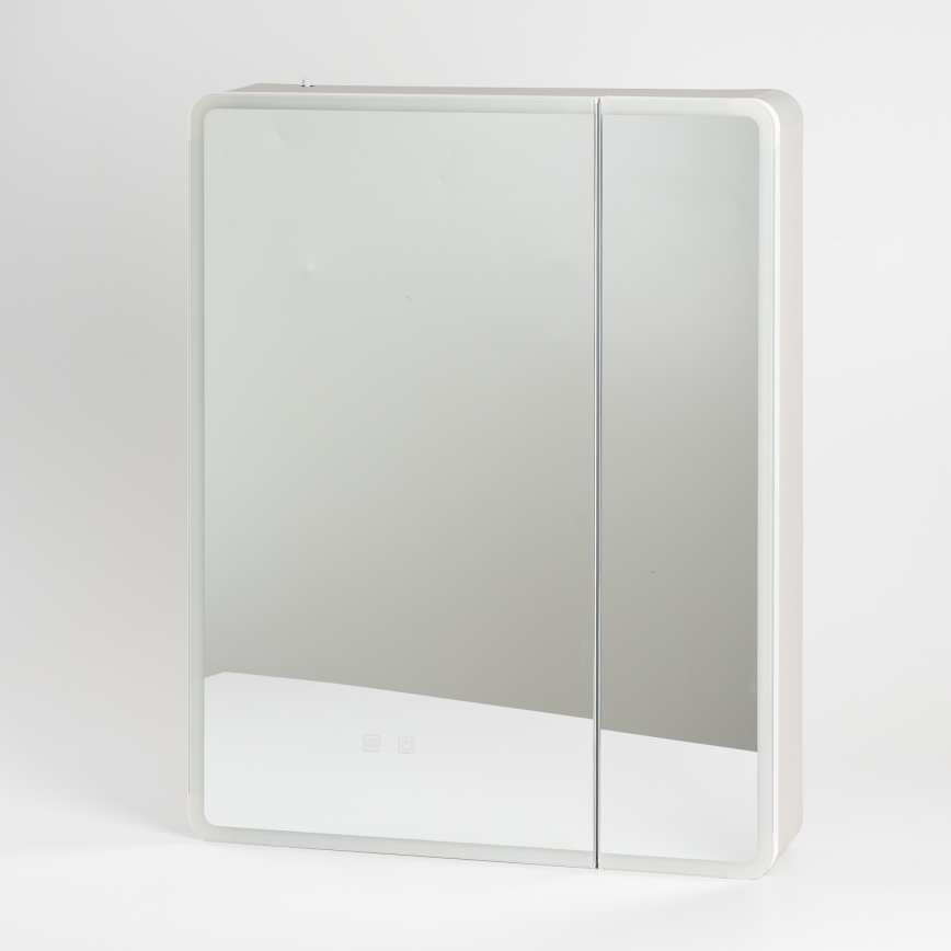 BRILAGI - LED-es tükörszekrény világítással BRONTE DOUBLE 60x75 cm