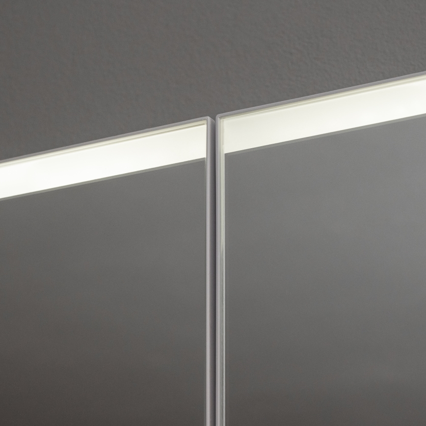 BRILAGI - LED-es tükörszekrény világítással BRONTE DOUBLE 60x75 cm