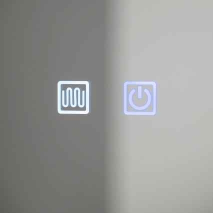 BRILAGI - LED-es tükörszekrény világítással BRONTE DOUBLE 60x75 cm