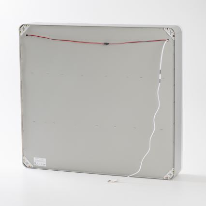 BRILAGI - LED-es tükrös fürdőszobai szekrény beépített világítással NOTO DOUBLE 77x70 cm