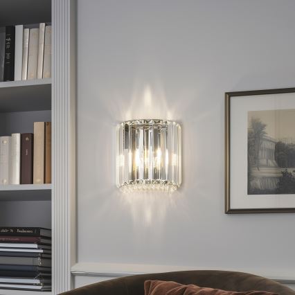Brilagi - LED Fali kristály lámpa GLAMOUR 1xG9/42W/230V