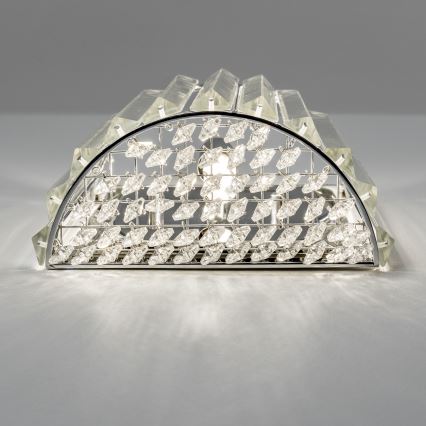 Brilagi - LED Fali kristály lámpa GLAMOUR 1xG9/42W/230V