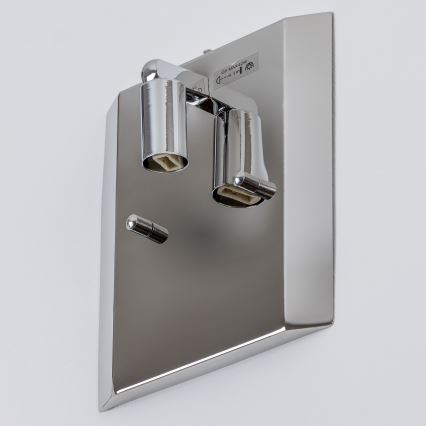 Brilagi - LED Fali kristály lámpa GLAMOUR 1xG9/42W/230V