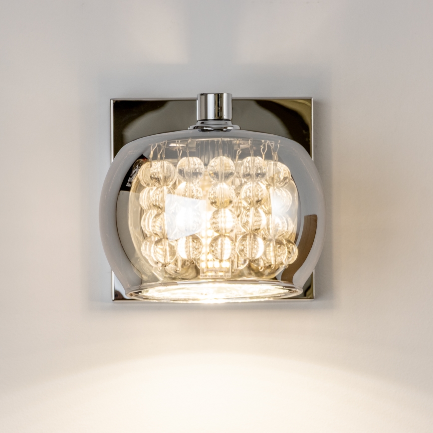 Brilagi - LED Fali kristály lámpa JEWEL 1xG9/42W/230V