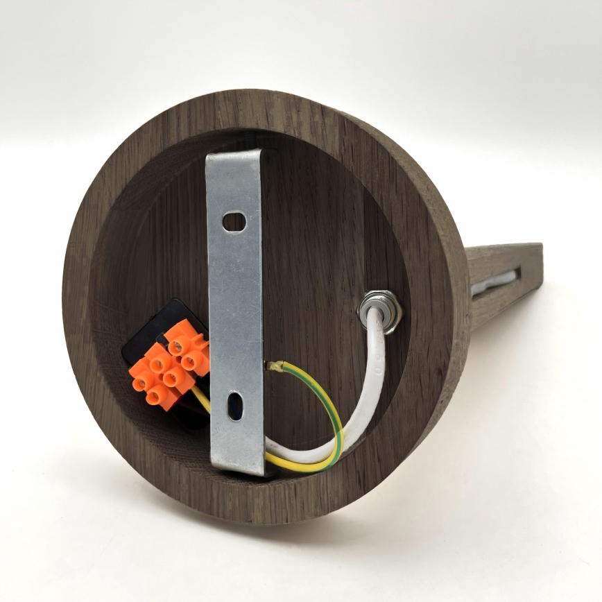 Brilagi - LED Fali lámpa ANTHONY 1xE14/40W/230V tölgy dió/bézs