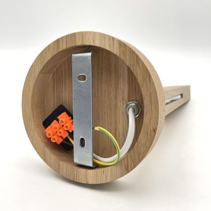 Brilagi - LED  Fali lámpa ANTHONY 1xE14/40W/230V tölgy/barna