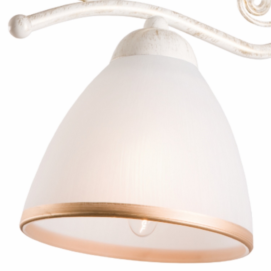 Brilagi - LED fali lámpa ANTICO 1xE27/60W/230V fehér patina