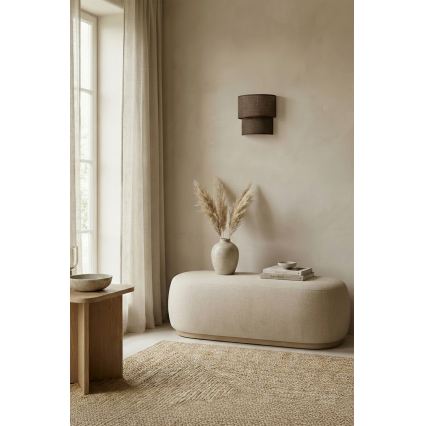 Brilagi - LED fali lámpa BOHO ECO 1xE27/10W/230V barna