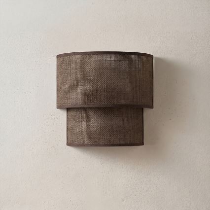 Brilagi - LED fali lámpa BOHO ECO 1xE27/10W/230V barna
