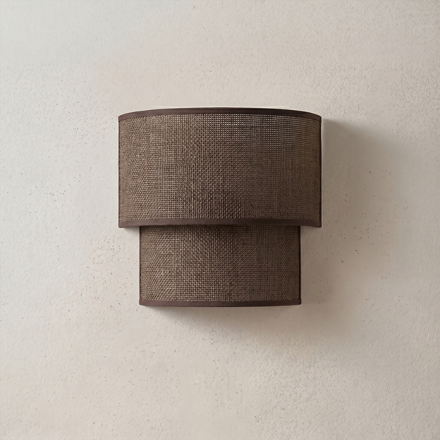 Brilagi - LED fali lámpa BOHO ECO 1xE27/10W/230V barna