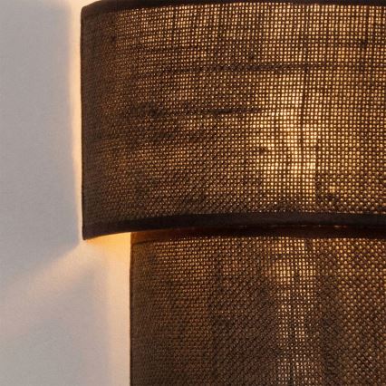 Brilagi - LED fali lámpa BOHO ECO 1xE27/10W/230V barna