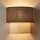 Brilagi - LED fali lámpa BOHO ECO 1xE27/10W/230V barna/krémszínű