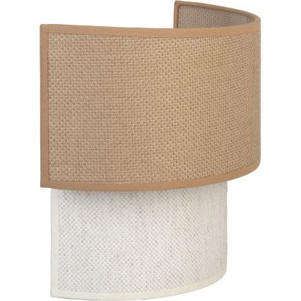 Brilagi - LED fali lámpa BOHO ECO 1xE27/10W/230V bézs/krém