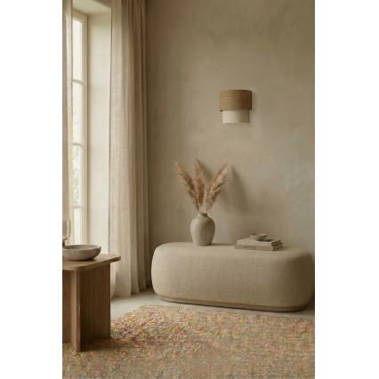 Brilagi - LED fali lámpa BOHO ECO 1xE27/10W/230V bézs/krém