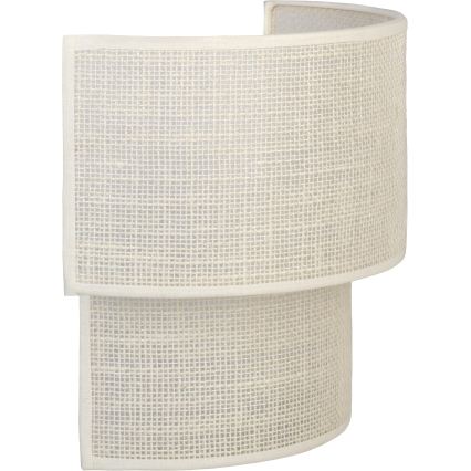 Brilagi - LED fali lámpa BOHO ECO 1xE27/10W/230V krémszínű
