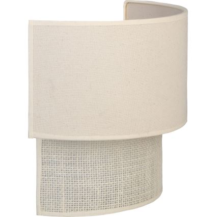 Brilagi - LED fali lámpa BOHO ECO 1xE27/10W/230V krémszínű