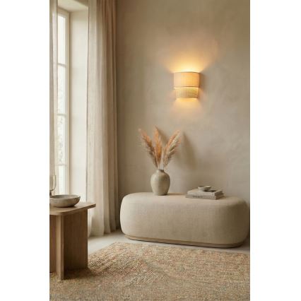 Brilagi - LED fali lámpa BOHO ECO 1xE27/10W/230V krémszínű