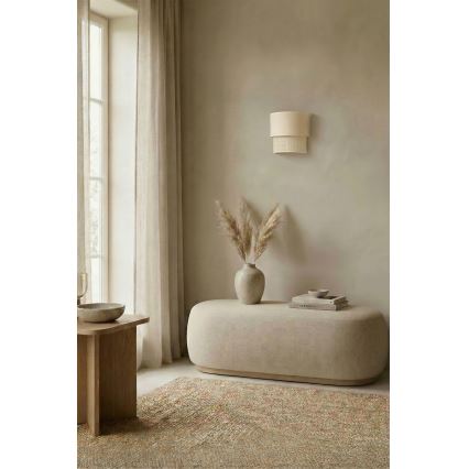 Brilagi - LED fali lámpa BOHO ECO 1xE27/10W/230V krémszínű