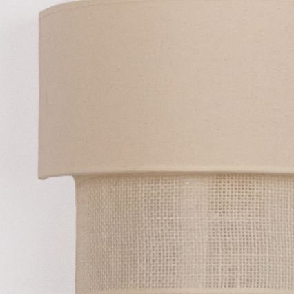 Brilagi - LED fali lámpa BOHO ECO 1xE27/10W/230V krémszínű